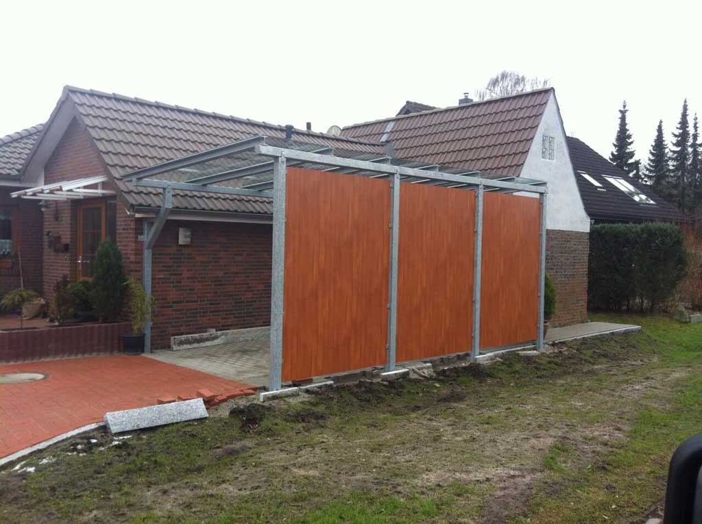 Grundstückstor Metall