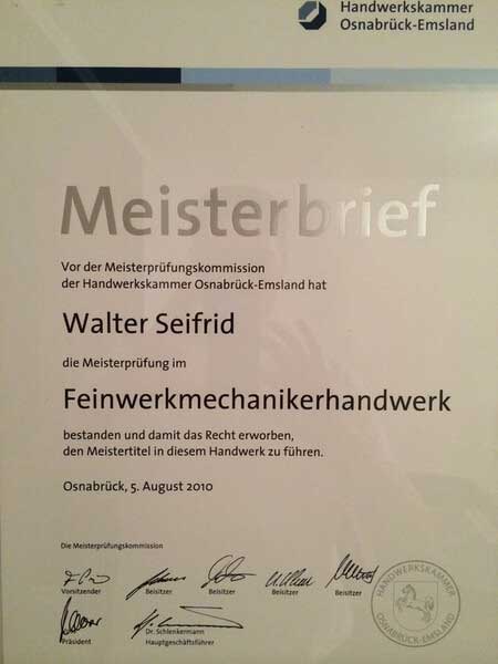 Meisterbrief
